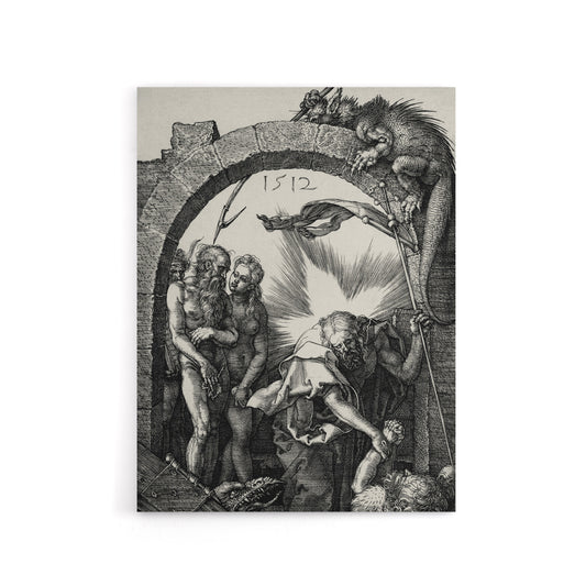 Harrowing of Hell Christ in Limbo Durer Canvas Wall Art Print