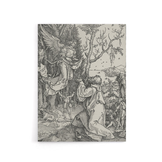 Joachim and the Angel Albrecht Durer Canvas Wall Art Print