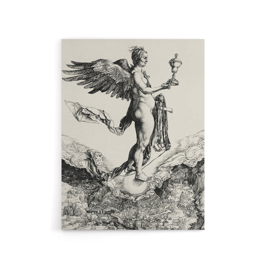 Nemesis The Great Fortune Albrecht Durer Canvas Wall Art Print