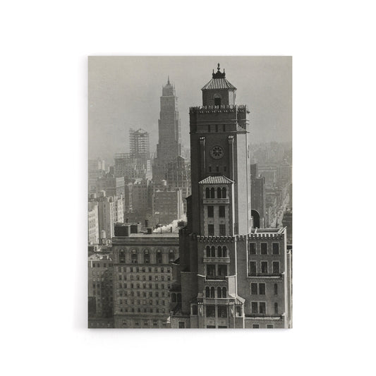 New York City view Alfred Stieglitz Canvas Wall Art Print