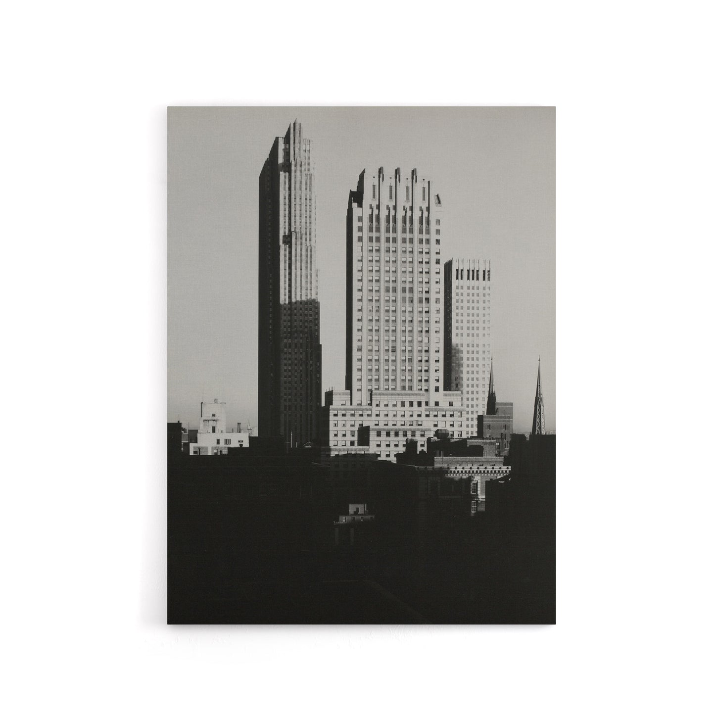 New York from the Shelton Alfred Stieglitz Canvas Wall Art Print