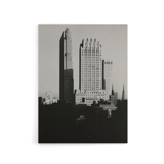 New York from the Shelton Alfred Stieglitz Canvas Wall Art Print
