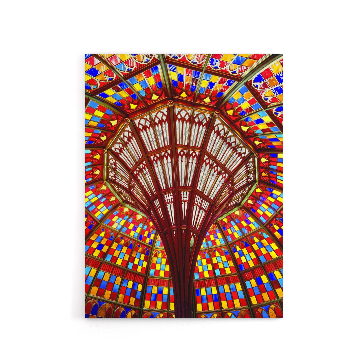 Louisiana State Capitol Building Glass Highsmith Canvas Wall Art Print