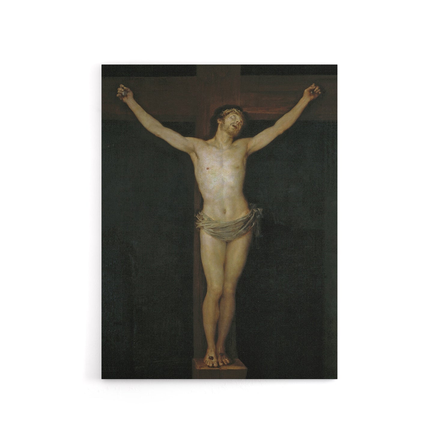 Christ Crucified Bible Scene Francisco Goya Canvas Wall Art Print