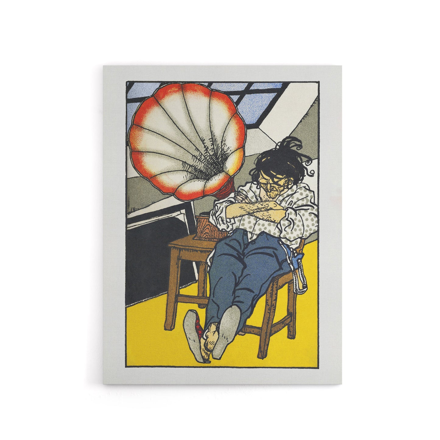 A Beethoven Music Enthusiast Moriz Jung Canvas Wall Art Print