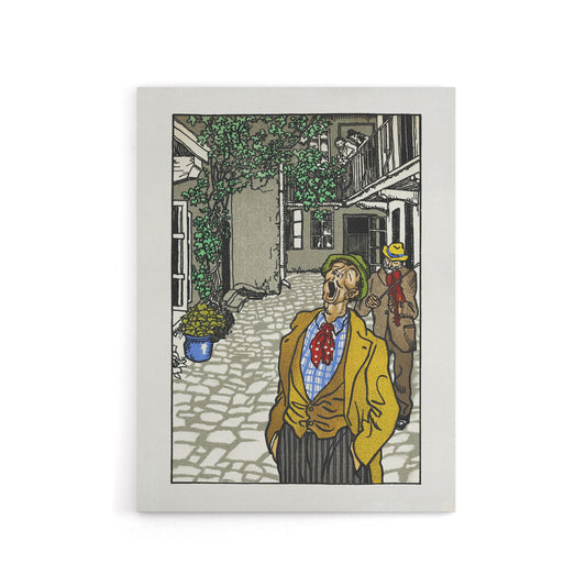 Naturally Gifted Singer Musician Moriz Jung Canvas Wall Art Print