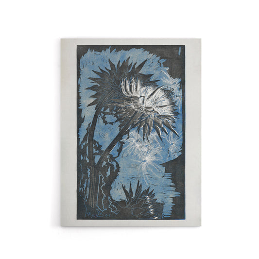 Artichoke Stylised Flower Bloom Reijer Stolk Canvas Wall Art Print