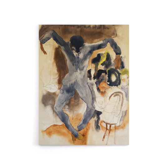 Dancing At Marshalls Hotel Charles Demuth Canvas Wall Art Print
