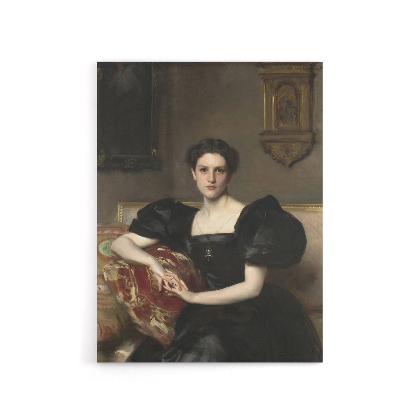 Elizabeth Winthrop Chanler Portrait Sargent Canvas Wall Art Print