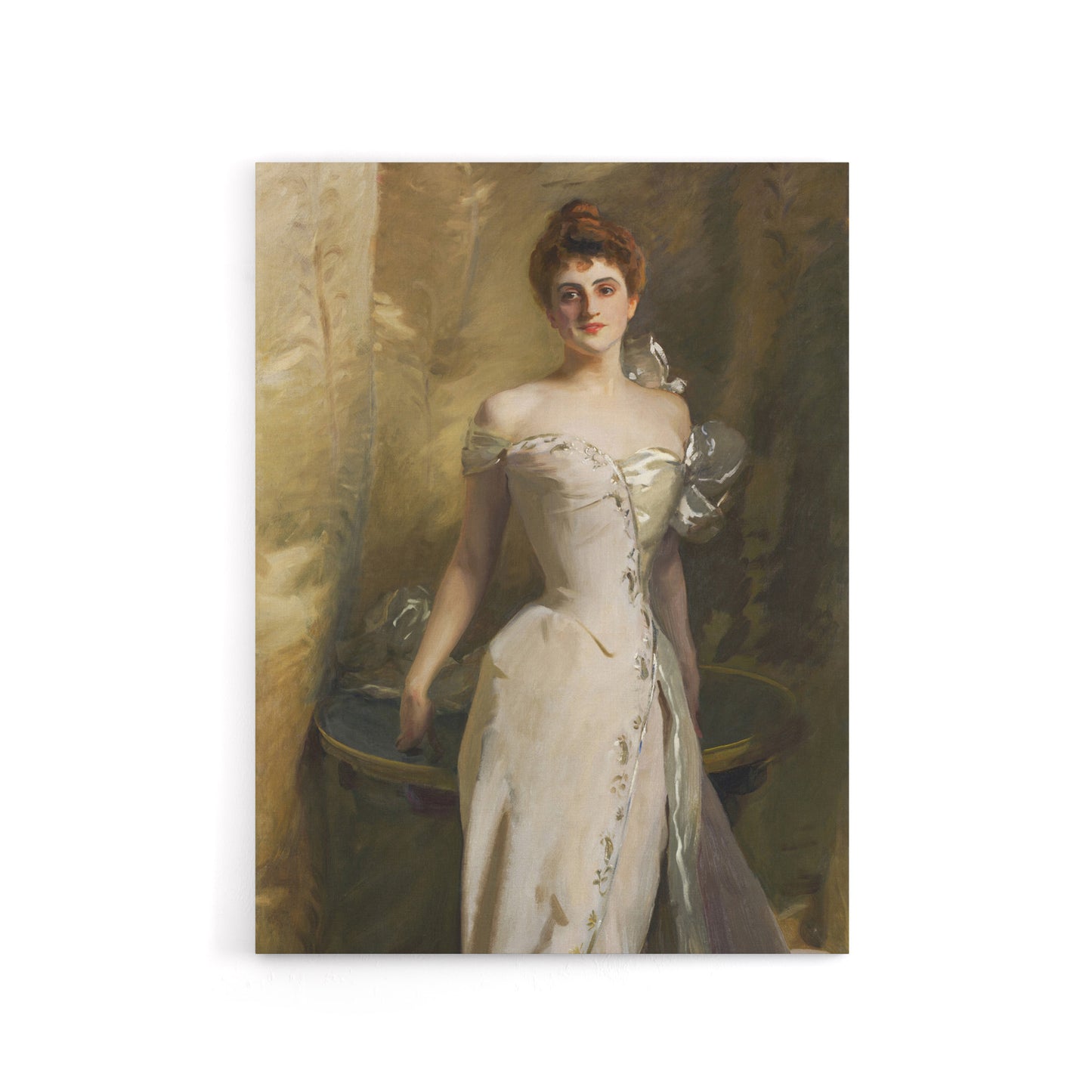 Lisa Colt Curtis Elegant Portrait Sargent Canvas Wall Art Print