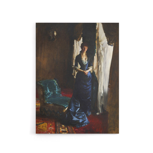 Madame Paul Escudier Portrait Sargent Canvas Wall Art Print