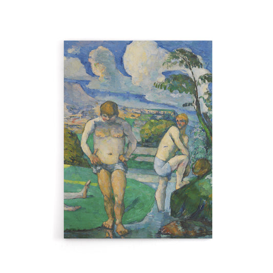 Bathers at Rest Oil Painting Paul Cezanne Canvas Wall Art Print