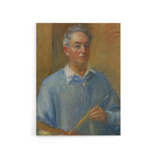 Artist Self Portrait William James Glackens Canvas Wall Art Print