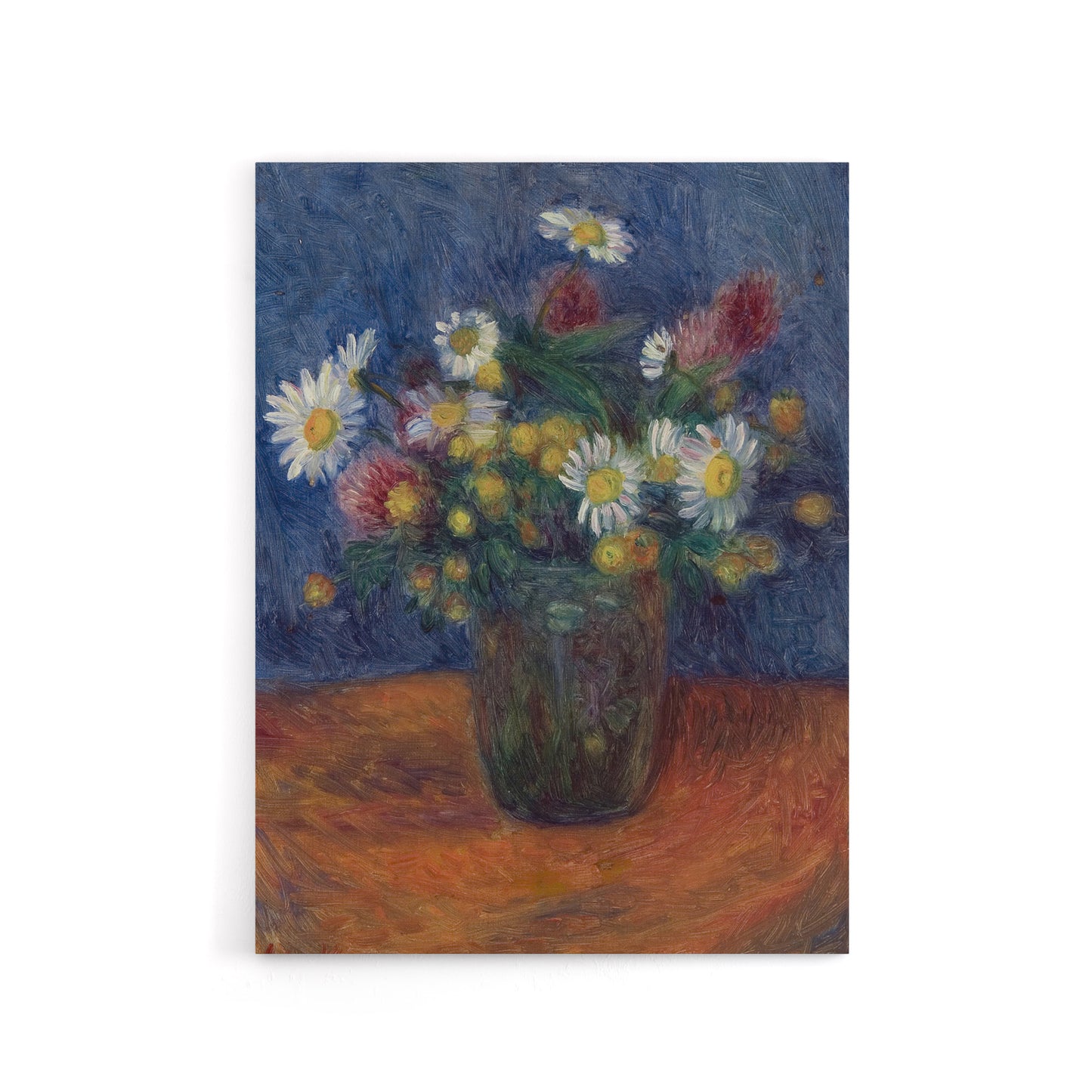 Flower Bouquet in Vase Still Life Glackens Canvas Wall Art Print