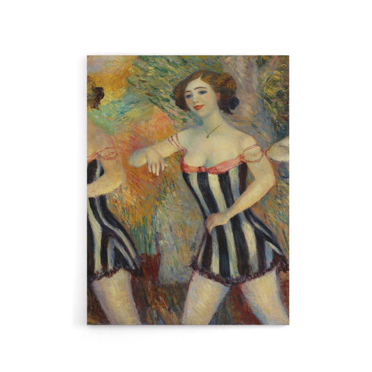 Pony Ballet Theater Dancer Glackens Canvas Wall Art Print