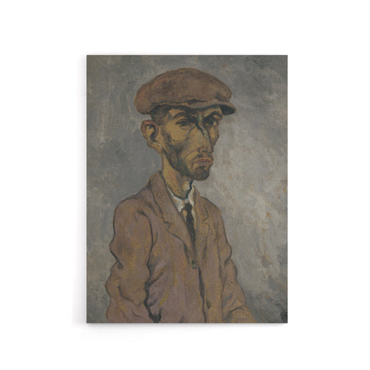 Artists Self Portrait Arnold Weisz Kubincan Canvas Wall Art