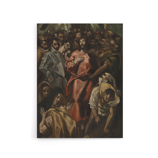 Espolio The Disrobing of Jesus Christ El Greco Canvas Wall Art