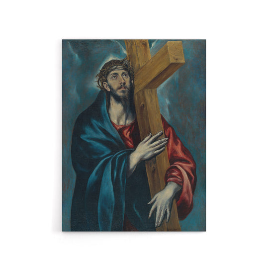 Jesus Christ Carrying The Cross El Greco Canvas Wall Art