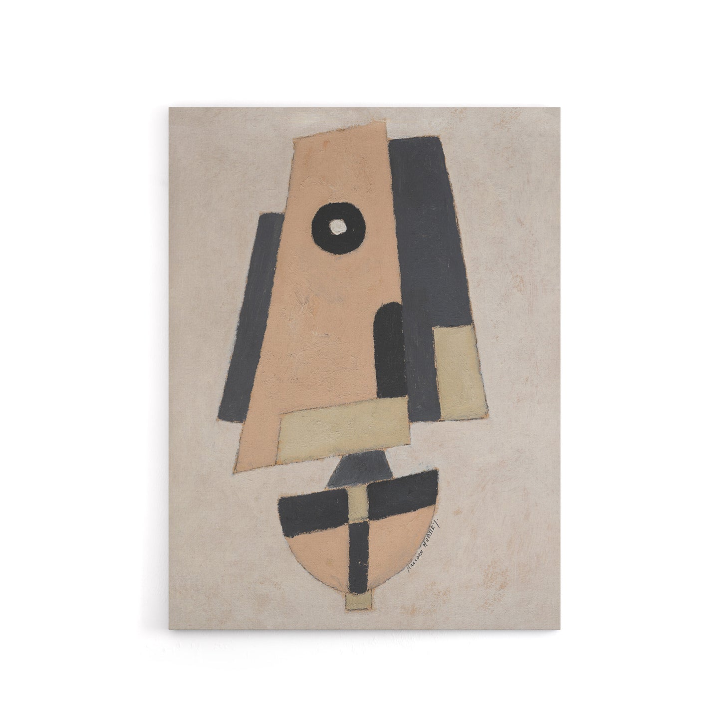 Movement Bermuda Abstract Painting Hartley Canvas Wall Art