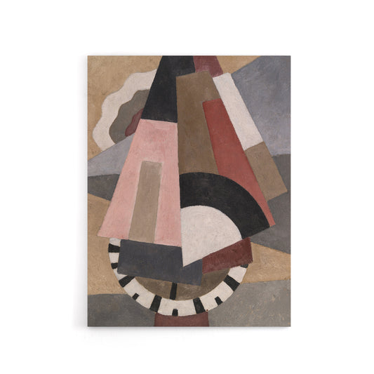 Provincetown Abstract Painting Hartley Canvas Wall Art Print