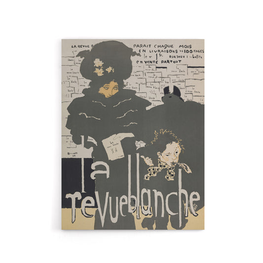 Poster for the Revue Blanche Journal Bonnard Canvas Wall Art