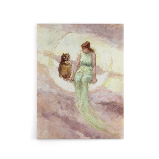 Frederick Stuart Church The Witch's Daughter Canvas Wall Art Print