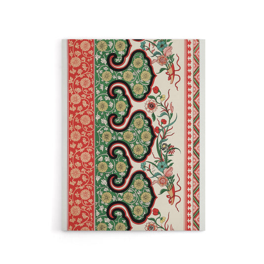 Owen Jones Ornamental Floral Motif Pattern Canvas Wall Art Print