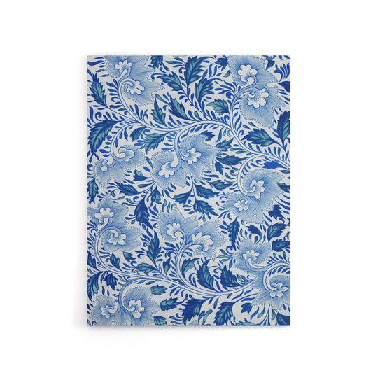 Owen Jones Elegant Ornamental Flower Pattern Canvas Wall Art Print
