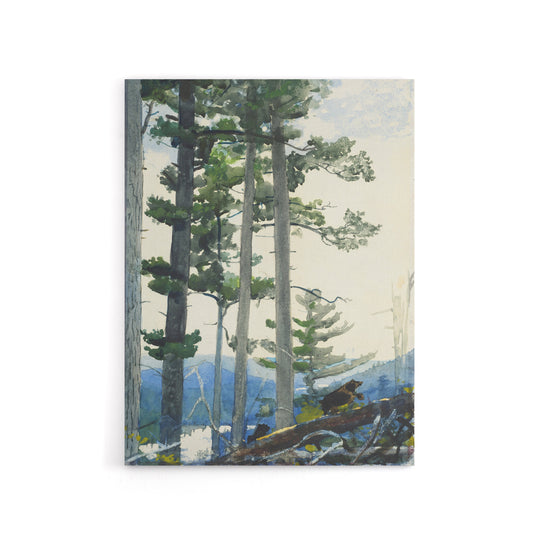 Winslow Homer Old Settlers Canvas Wall Art Print