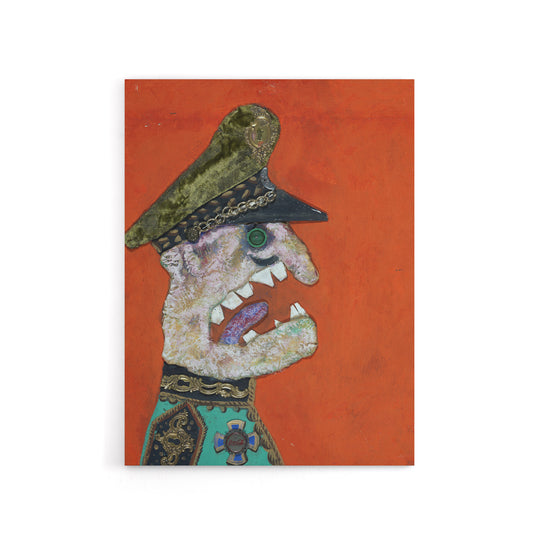 Antonio Berni Colonel Golpista Canvas Wall Art Print