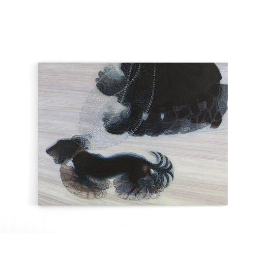 Giacomo Balla Dynamism Of A Dog On A Leash Canvas Wall Art Print