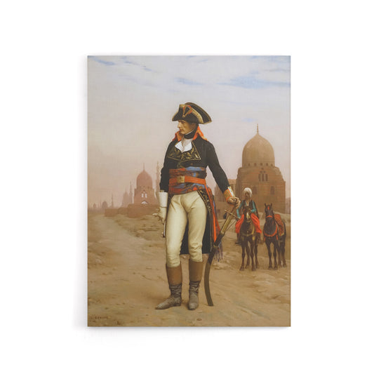 Gerome Napoleon Bonaparte In Egypt Canvas Wall Art Print