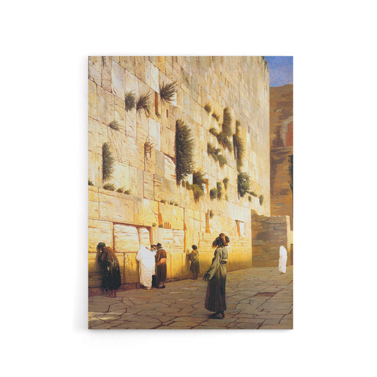 Gerome Solomon's Wall Jerusalem Temple Canvas Wall Art Print