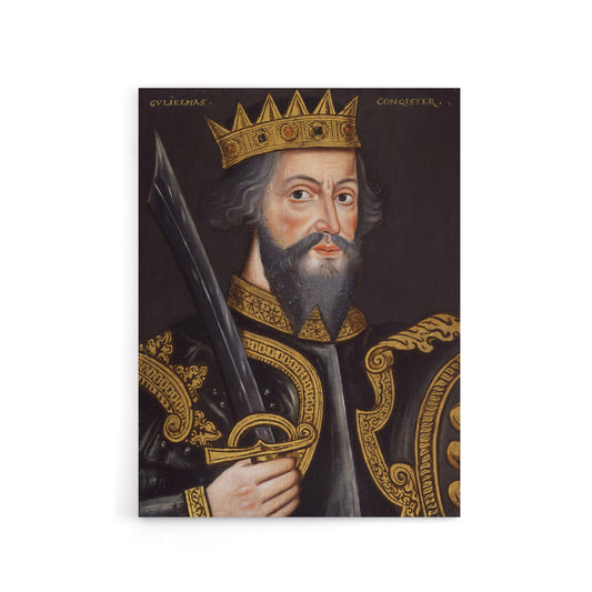 King William I Of England The Conqueror Canvas Wall Art Print