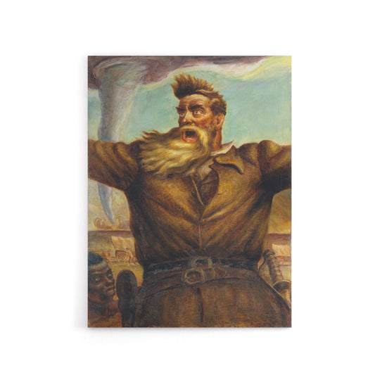 John S Curry Abolitionist John Brown Canvas Wall Art Print