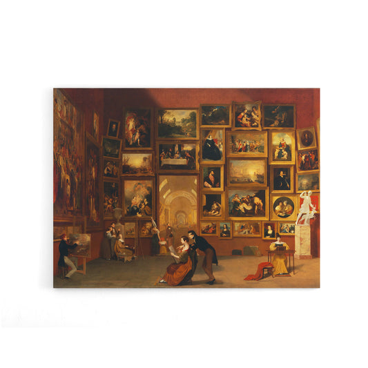 Samuel Morse Louvre Gallery Paris France Canvas Wall Art Print