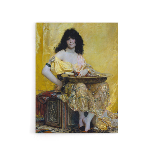 Henri Regnault Biblical Figure Salome Canvas Wall Art Print