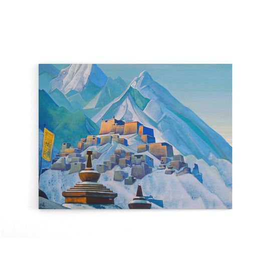 Nicholas Roerich Tibet Himalayas Canvas Wall Art Print