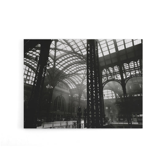 Berenice Abbott Penn Station Interior Photo Canvas Wall Art Print