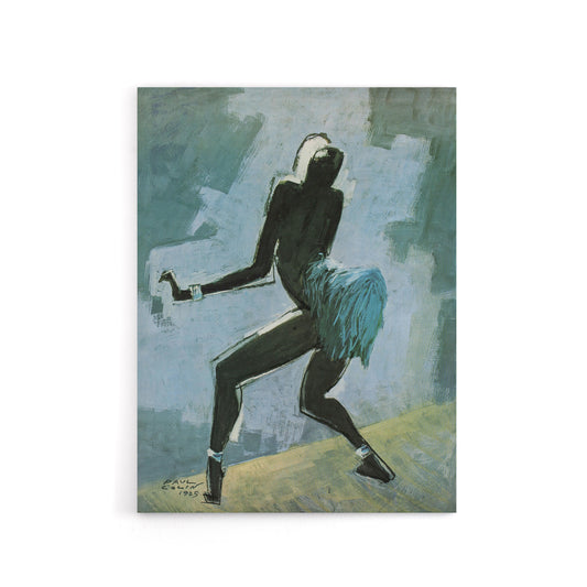 Paul Colin Dancer Singer Josephine Baker Canvas Wall Art Print