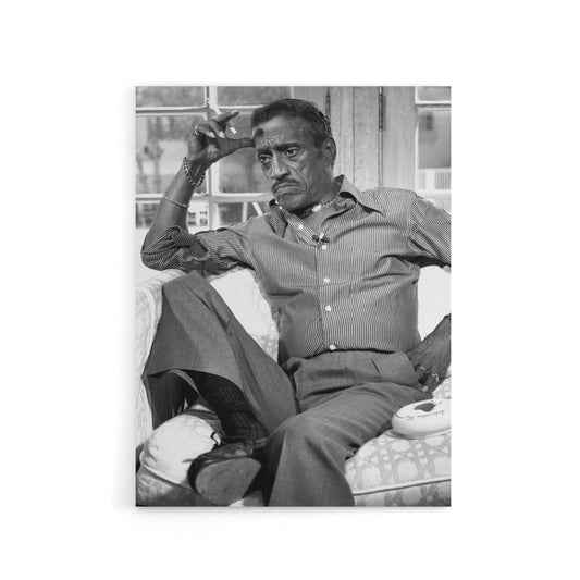 Allen Warren Portrait Photo Sammy Davis Jr Canvas Wall Art Print