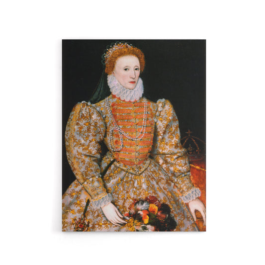 Elizabeth I Queen of England and Ireland Canvas Wall Art Print