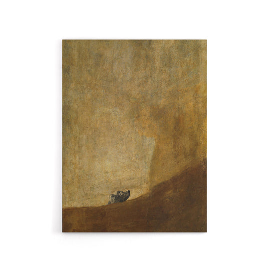 Francisco Goya El Perro Dog Canvas Wall Art Print
