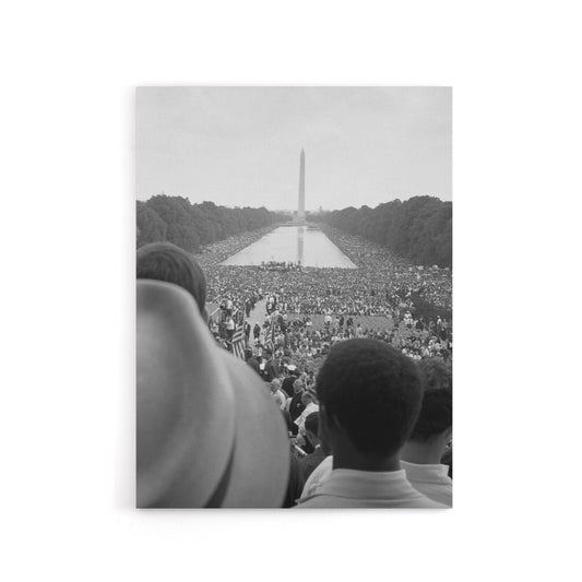 Leffler Civil Rights March on Washington DC Canvas Wall Art Print