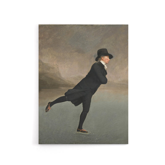 Henry Raeburn The Skating Minister Canvas Wall Art Print