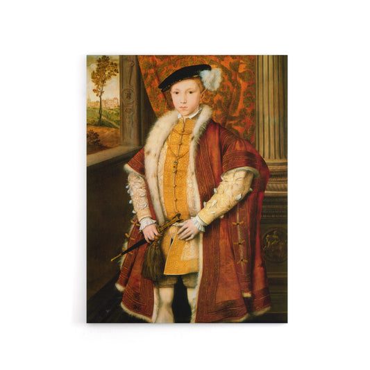 Scrots Edward VI Tudor England King Canvas Wall Art Print