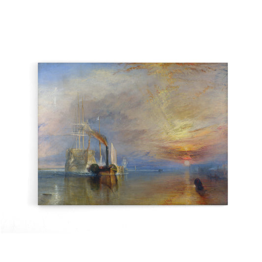 JMW Turner The Fighting Temeraire Ship Canvas Wall Art Print
