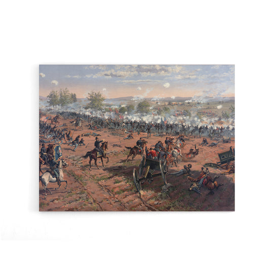 US Civil War Battle Of Gettysburg Canvas Wall Art Print