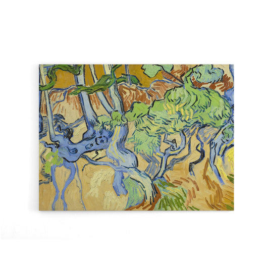 Van Gogh Tree Roots Canvas Wall Art Print