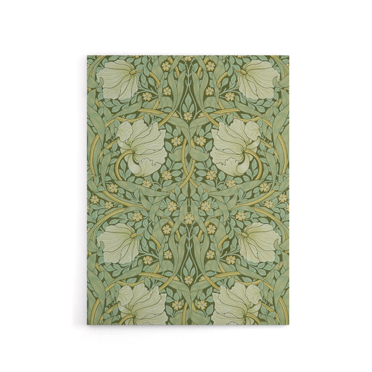 William Morris Pimpernel Floral Pattern Canvas Wall Art Print